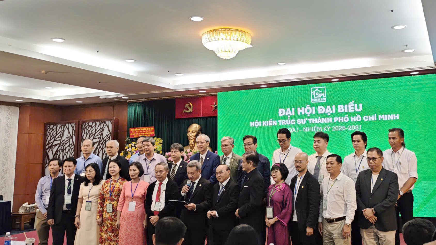 KTS Lưu Hướng Dương được bầu làm Chủ tịch Hội Kiến trúc sư TP.HCM nhiệm kỳ 2026–2031