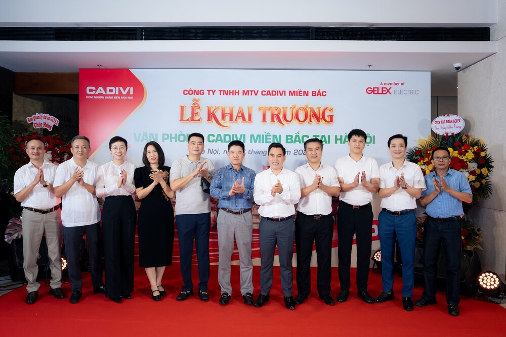 Cadivi miền Bắc khai trương văn phòng tại Hà Nội